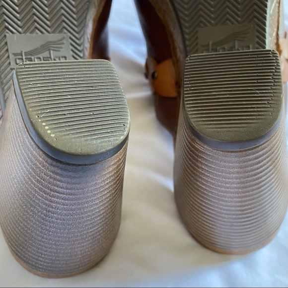 Dansko Rach Leather Clog Brown 39 - Picture 11 of 14